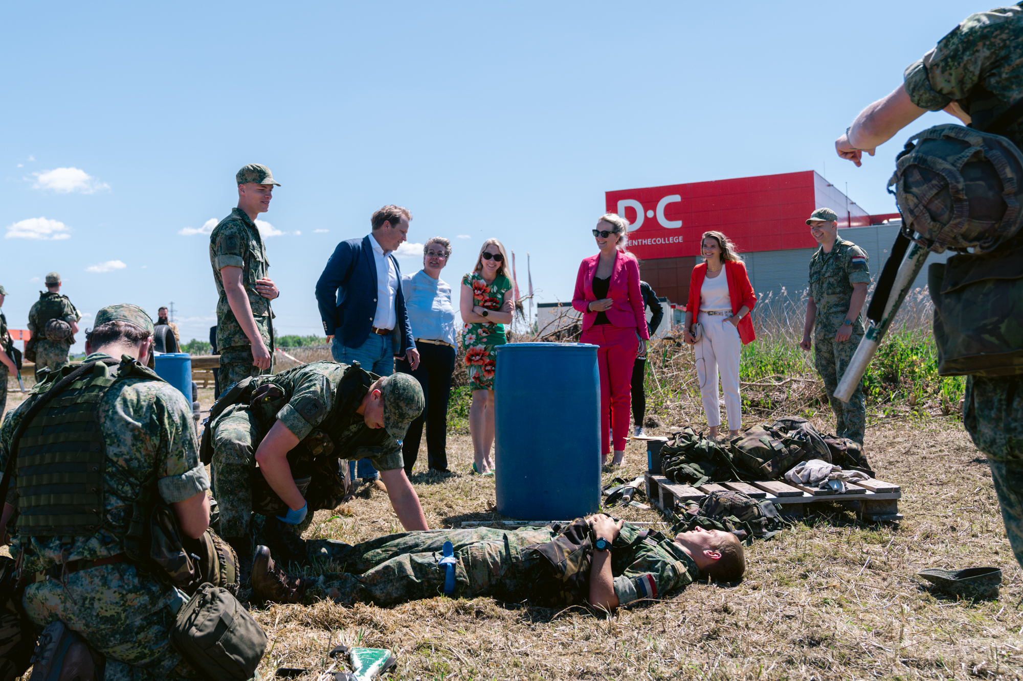 006 Dcterra Veva Bezoek Staatsecretaris Iris Sijbom Fotografie